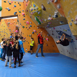 Indoor bouldering ortisei val gardena